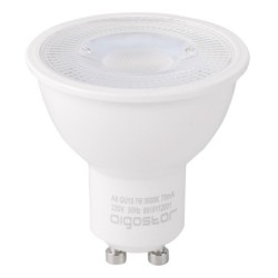 Bombilla Led GU10 Regulable COB 7w Luz Cálida