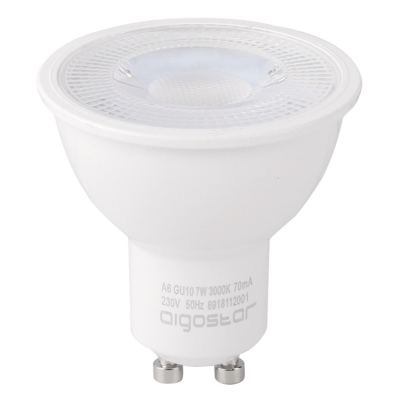 Bombilla Led GU10 Regulable COB 7w Luz Cálida