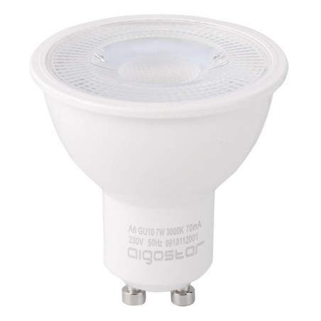 Bombilla Led GU10 Regulable COB 7w Luz Cálida
