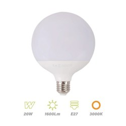 Bombilla LED Globo 20w 3000K