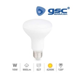Bombilla Reflectora R80 LED 10w Luz Día 4200K