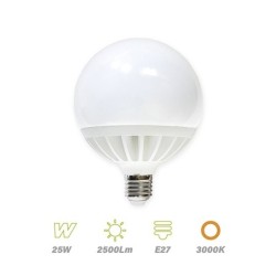 Bombilla LED Globo 25w 3000K