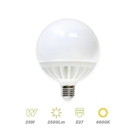 Bombilla LED Globo 25w 4000K