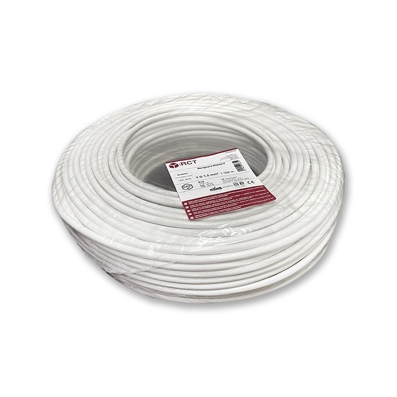 R.100m Manguera Blanca 3x1.5mm² RCT