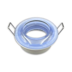 Foco Empotrable cristal Azul
