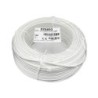 R.100mts Cable plano 2 hilos Blanco de sección 0.75mm²
