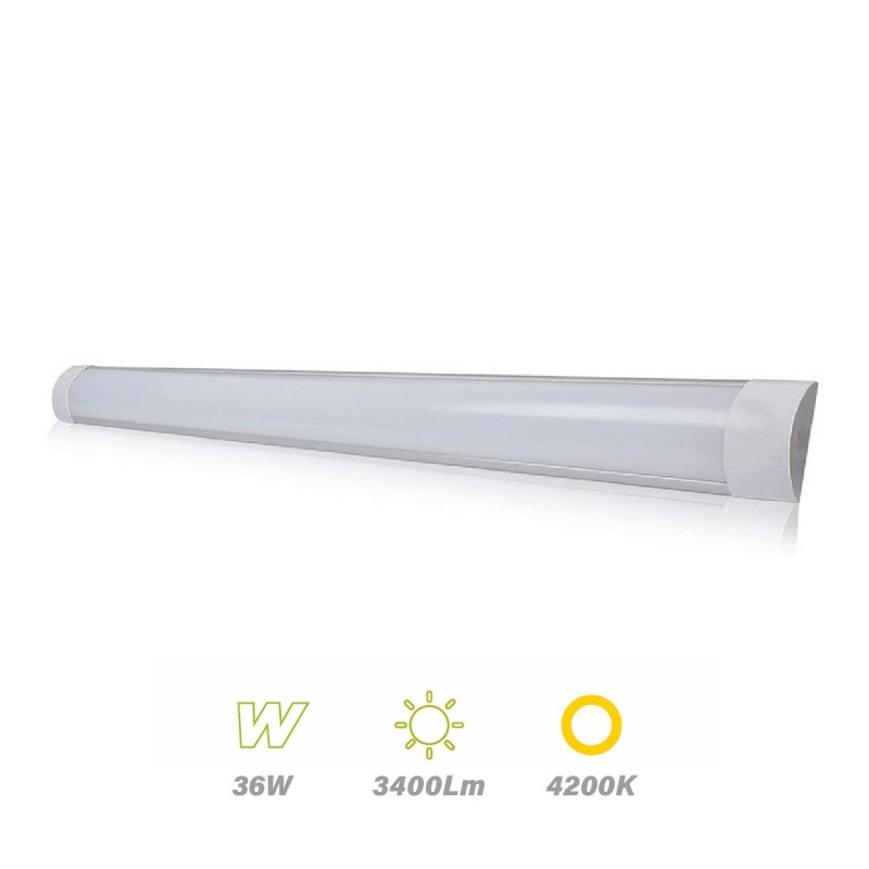 Regleta LED 120cm 36w 4200K