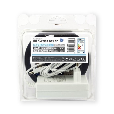 Kit Tira LED 5 Mts Luz Fría