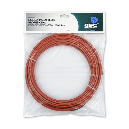 Sonda Pasahilos 4mm Fibra Vidrio+Metal