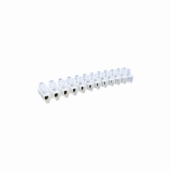 12 Fichas Blancas 2.5-4mm para unir cables