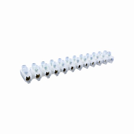 12 Fichas transparentes 10mm para unir cables