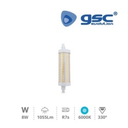Bombilla LED R7s 78mm 8w 6000K