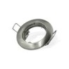 Aro fijo de empotrar Satín Ø 77mm | Corte: 65mm