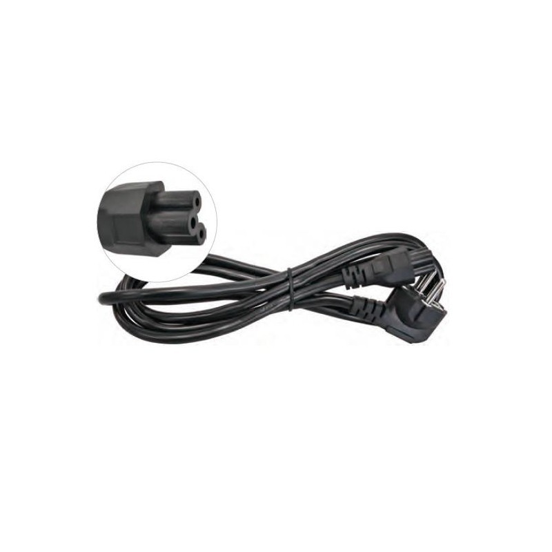 Cable Trébol para Cargador Portátil 1.8Mts