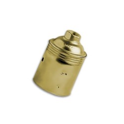 Portalámparas de Acero Latonado E27 4A 250v SIMON
