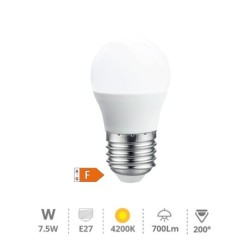 Bombilla LED E27 7.5w 4200K