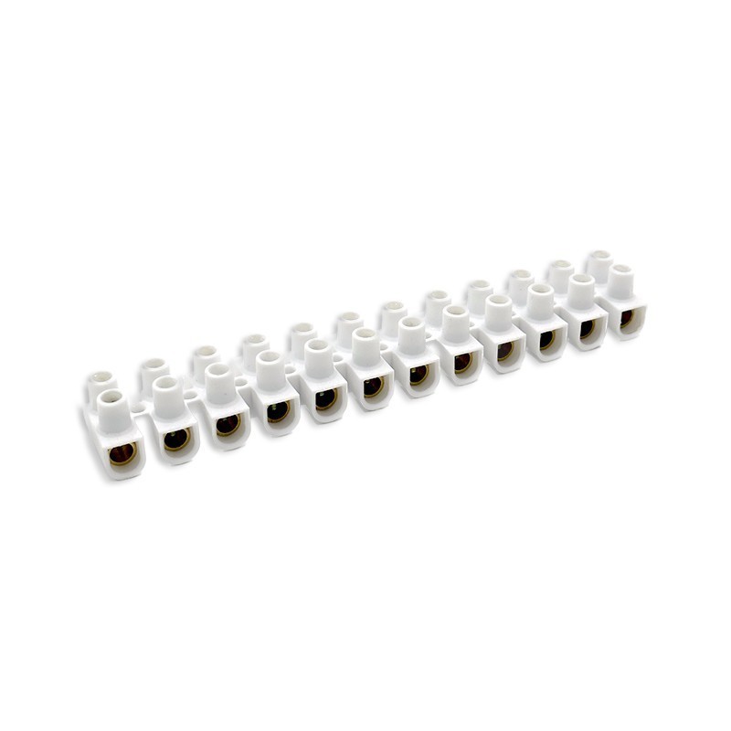 12 Fichas transparentes 25mm² para unir cables