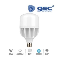 Bombilla LED E27 T100 50w 5000K