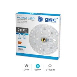 Placa LED Imantada para plafón 20w 6500K