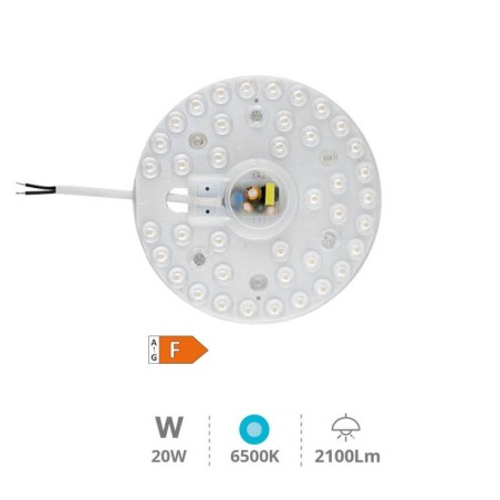 Placa LED Imantada para plafón 20w 6500K