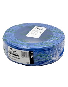 Rollo 200M Cable Unifilar Flexible Azul 1.5mm²