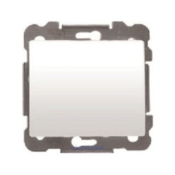 Tapa Ciega + Bastidor Blanco BJC Iris
