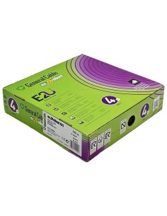 Rollo 100M Cable Unifilar Flexible Negro 4mm²