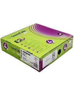 Rollo 100M Cable Unifilar Flexible Azul 4mm²