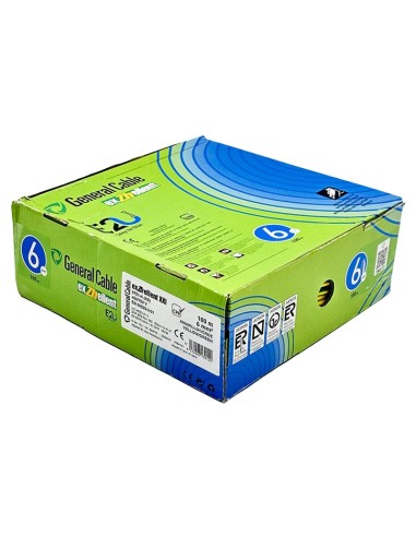 Rollo 100M Cable Unifilar Flexible Tierra 6mm²