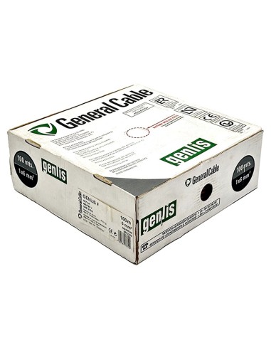 Rollo 100M Cable Unifilar Flexible Marrón 6mm²