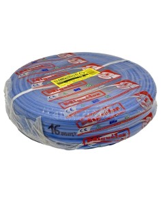 Rollo 100M Cable Unifilar Flexible Azul 16mm²