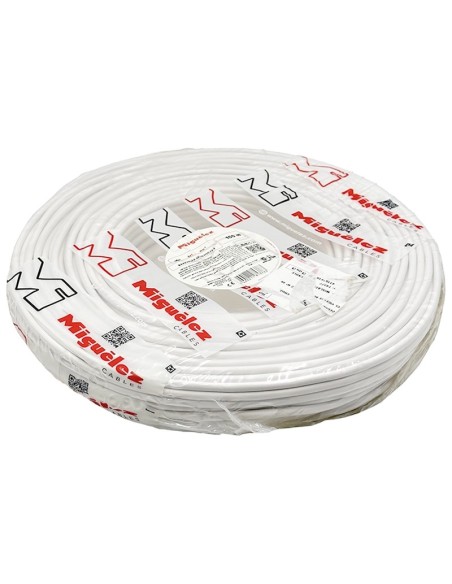 Rollo 100 Mts Blanco 2x1mm²