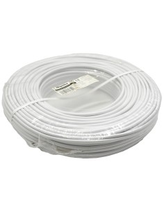 Rollo 100m Manguera Blanca 2x1.5mm²
