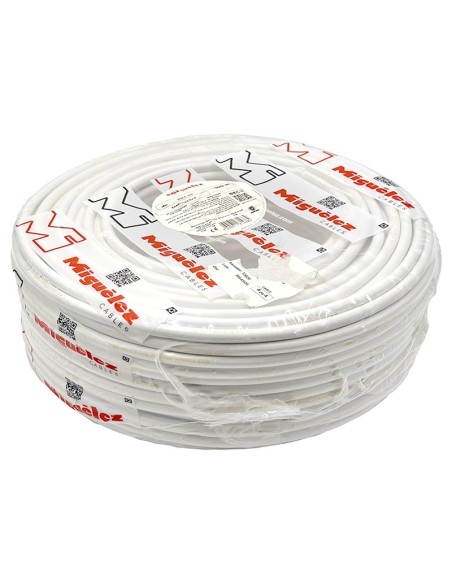 Rollo 100m Manguera Blanca 3x2.5 mm²