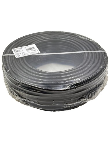 Rollo de 100Mts Manguera Multifilar Negra 3x1.5mm²
