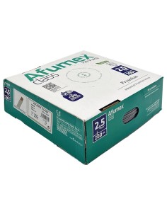 Rollo 200M Cable Unifilar Flexible Gris 2.5mm²