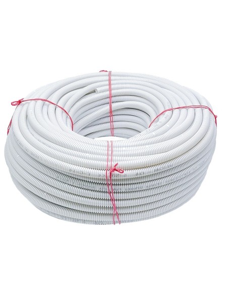 Rollo de 100 Mts de Tubo Blanco 20mm Libre de Halógenos