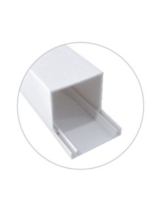 Canaleta Blanca Adhesiva 12x12mm