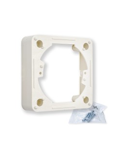 Zócalo de Pared Marfil Claro para Base de TV