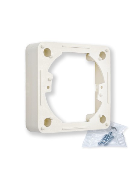 Zócalo de Pared Marfil Claro para Base de TV