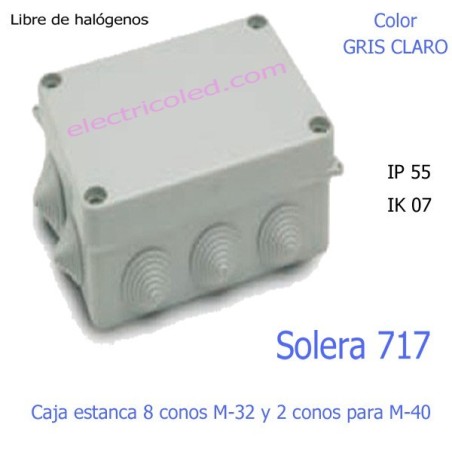 Med.interiores: 160x135x70 mm