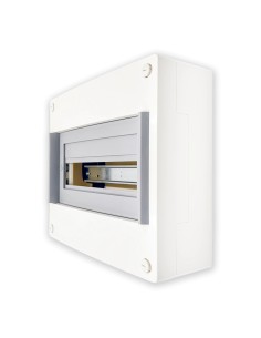 Caja de Superficie de 13 módulos Marfil 2