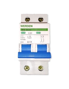 Int. Magnetotérmico 2P 20A (Werden)
