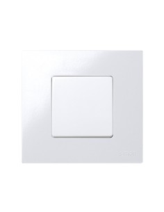 Conmutador Ancho Blanco Nieve Simon 27 2