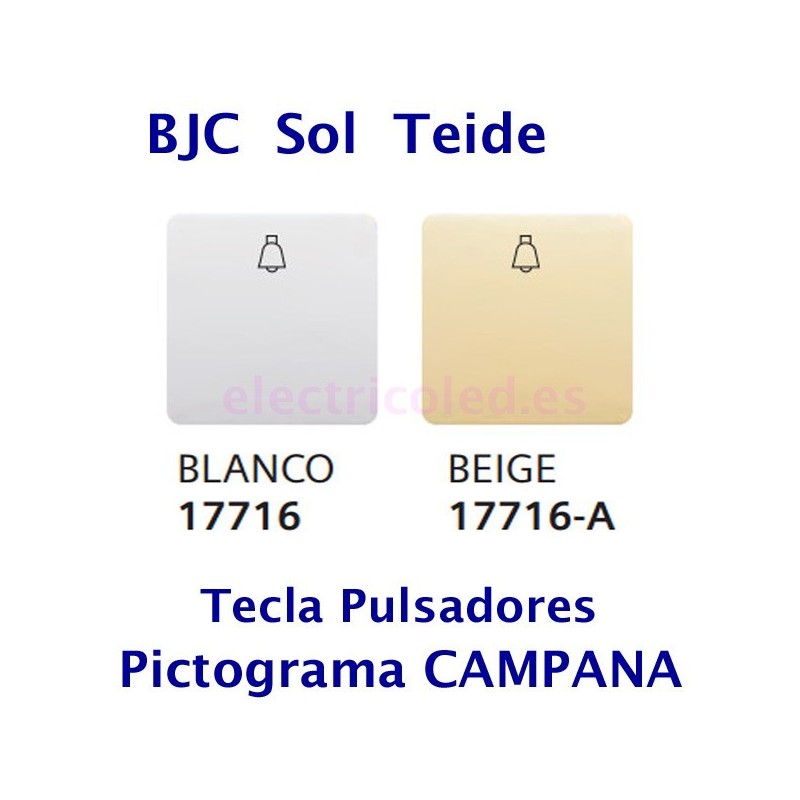 Tecla Ancha Pulsador "Timbre"