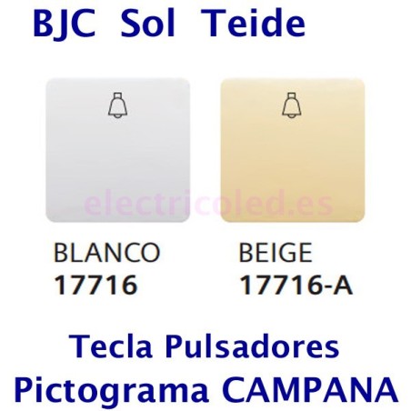 Tecla Ancha Pulsador "Timbre"
