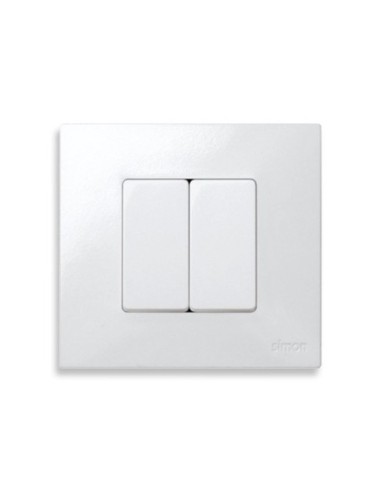 Interruptor Estrecho Blanco Simon 27