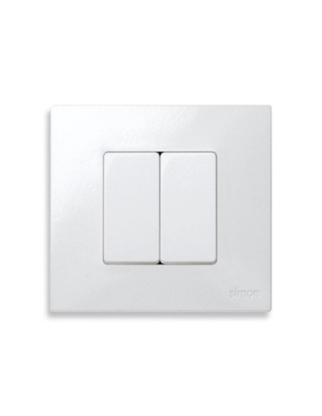 Interruptor Estrecho Blanco Simon 27