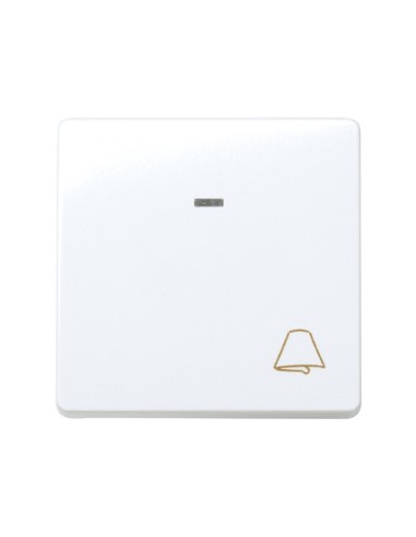Pulsador Campana para Timbre con Luminoso Blanco Simon 27160-65