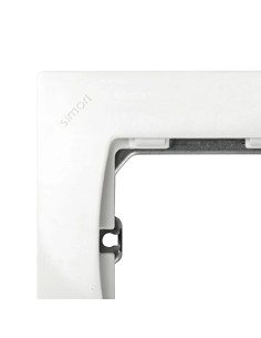 Placa de 2 Elementos Blanco Simon 27 2